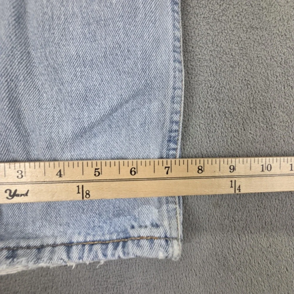 Vintage Levis 501 Jeans Mens 30x30 Light Wash Student Made USA Button Fly